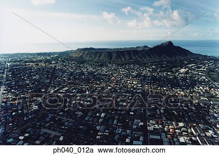 Aerial view of Diamond Head, Oahu, Hawaii View Large Photo Image Stock Image - Aerial view of Diamond Head, Oahu, Hawaii. Fotosearch
