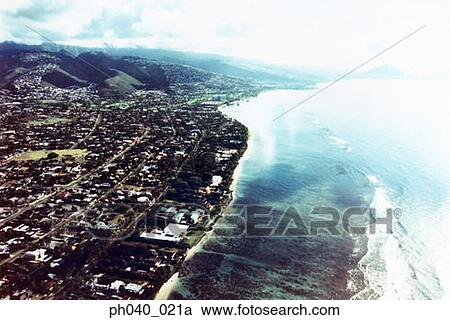 Coastal view of Oahu, Hawaii View Large Photo Image Stock Image - Coastal view of Oahu, Hawaii. Fotosearch
