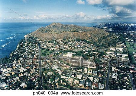 Diamond Head, Oahu, Hawaii, elevated view View Large Photo Image Stock Image - Diamond Head, Oahu, Hawaii, elevated view. Fotosearch