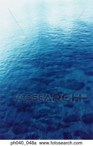 Stock Image - Seascape, aerial view . Fotosearch