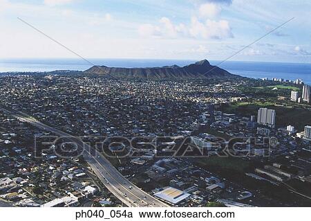 USA, Hawaii, Oahu, Diamond Head in background View Large Photo Image Stock Image - USA, Hawaii, Oahu, Diamond Head in background . Fotosearch
