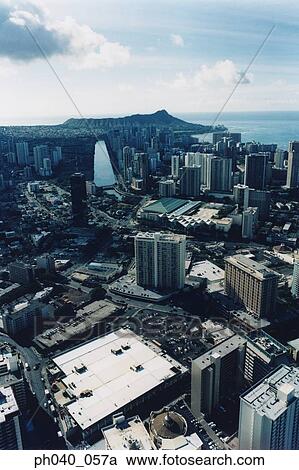 USA, Hawaii, Oahu, Diamond Head in background View Large Photo Image Stock Image - USA, Hawaii, Oahu, Diamond Head in background . Fotosearch