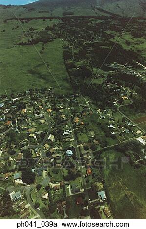 Aerial scenic of a small town, Maui, Hawaii View Large Photo Image Stock Image - Aerial scenic of a small town, Maui, Hawaii. Fotosearch