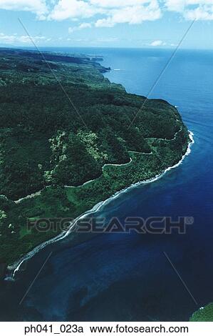 Maui Coastline View Large Photo Image Stock Image - Maui Coastline . Fotosearch