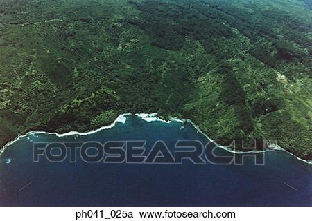 Stock Image - Maui Coastline . Fotosearch