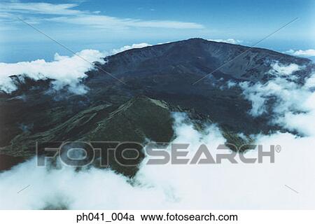 USA, Hawaii, Maui, clouds shrouding Haleakala Peak View Large Photo Image Stock Image - USA, Hawaii, Maui, clouds shrouding Haleakala Peak. Fotosearch