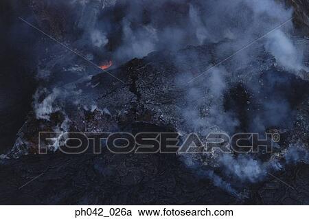 Lava flows cover a desolate landscape, Big Island, Hawaii View Large Photo Image Stock Image - Lava flows cover a desolate landscape, Big Island, Hawaii. Fotosearch