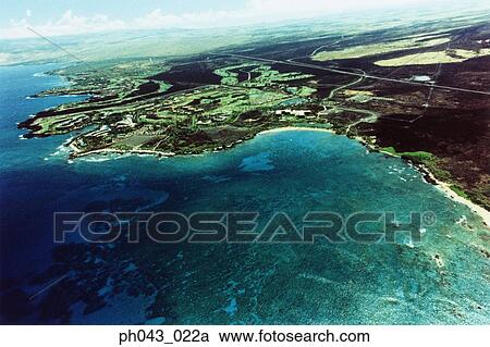 Coastline of Big Island, Hawaii, aerial view View Large Photo Image Stock Image - Coastline of Big Island, Hawaii, aerial view. Fotosearch