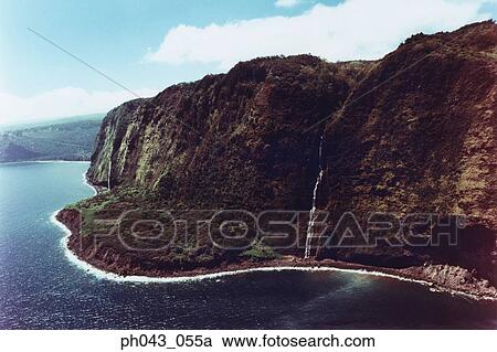 USA, Hawaii, Big Island, cliff and coast scenic View Large Photo Image Stock Image - USA, Hawaii, Big Island, cliff and coast scenic . Fotosearch