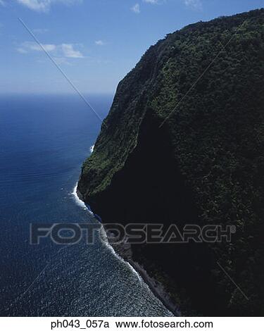 USA, Hawaii, Big Island, cliff and coast scenic View Large Photo Image Stock Image - USA, Hawaii, Big Island, cliff and coast scenic . Fotosearch