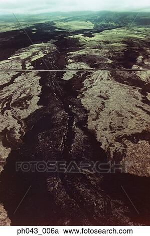 USA, Hawaii, Big Island, highway on lava field, aerial view View Large Photo Image Stock Image - USA, Hawaii, Big Island, highway on lava field, aerial view . Fotosearch