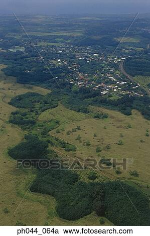Lands and fields, Kauai, Hawaii, aerial view View Large Photo Image Stock Image - Lands and fields, Kauai, Hawaii, aerial view. Fotosearch