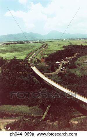 Lands, fields and highway, Kauai, Hawaii, aerial view View Large Photo Image Stock Image - Lands, fields and highway, Kauai, Hawaii, aerial view. Fotosearch