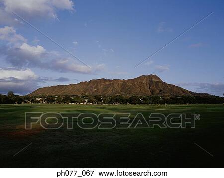 Diamond Head, Oahu, Hawaii, USA View Large Photo Image Stock Photo - Diamond Head, Oahu, Hawaii, USA . Fotosearch