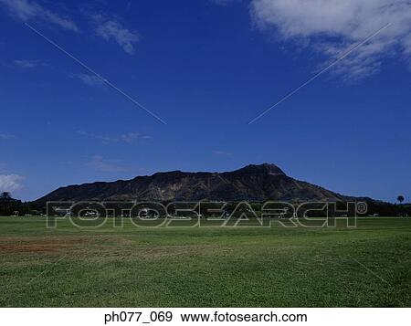 Diamond Head, Oahu, Hawaii, USA View Large Photo Image Stock Photo - Diamond Head, Oahu, Hawaii, USA . Fotosearch