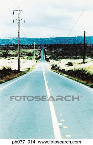 Picture - US, Hawaii, Country road. Fotosearch