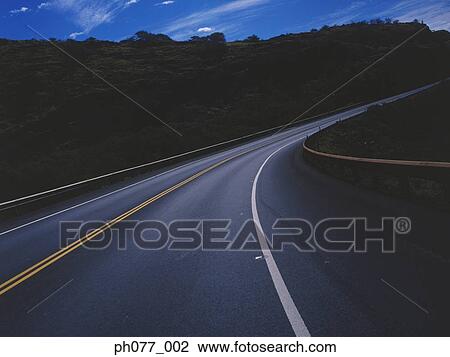 Stock Image - US, Hawaii, Country road. Fotosearch