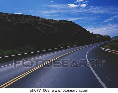 US, Hawaii, Country road View Large Photo Image Stock Photo - US, Hawaii, Country road. Fotosearch