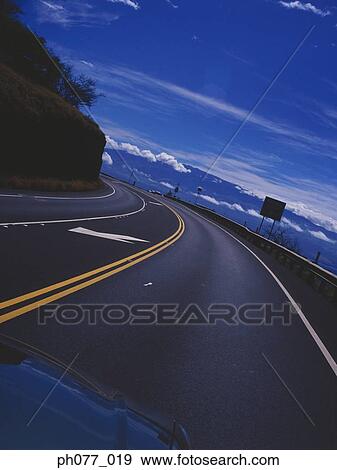 US, Hawaii, Country road View Large Photo Image Stock Photo - US, Hawaii, Country road. Fotosearch