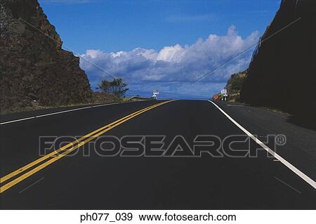 US, Hawaii, Country road View Large Photo Image Stock Photo - US, Hawaii, Country road. Fotosearch