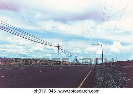 US, Hawaii, Country road View Large Photo Image Stock Photography - US, Hawaii, Country road. Fotosearch