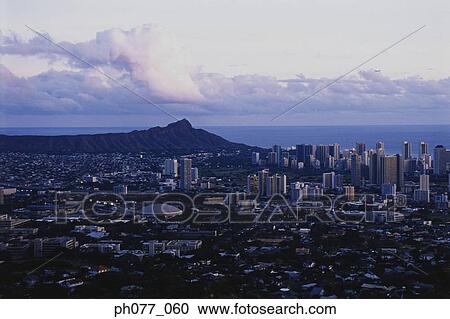 View of Diamond Head, Hawaii View Large Photo Image Stock Image - View of Diamond Head, Hawaii . Fotosearch