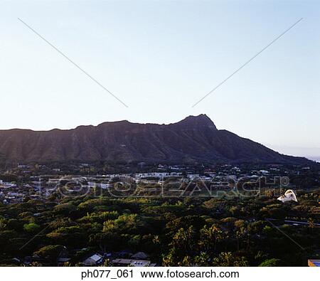 View of Diamond Head, Hawaii View Large Photo Image Stock Image - View of Diamond Head, Hawaii . Fotosearch