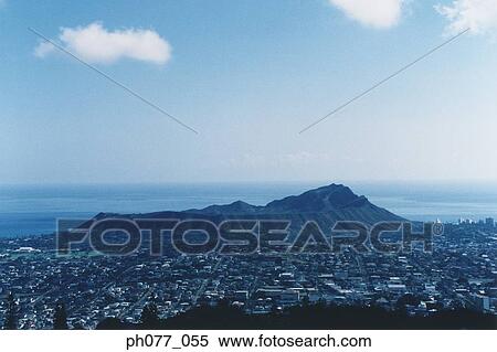 View of Diamond Head, Hawaii View Large Photo Image Stock Photography - View of Diamond Head, Hawaii . Fotosearch