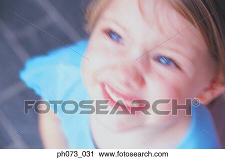 A close view of a young girl View Large Photo Image Stock Image - A close view of a young girl . Fotosearch