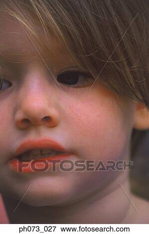 A close view of a young girl View Large Photo Image Stock Photo - A close view of a young girl . Fotosearch