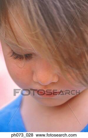 A close view of a young girl View Large Photo Image Stock Photo - A close view of a young girl . Fotosearch
