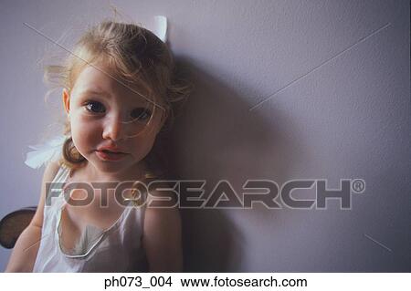 Picture - Portrait of a girl . Fotosearch