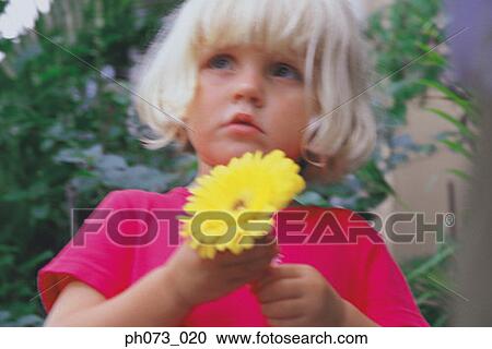 Stock Image - Young girl sleeping. Fotosearch