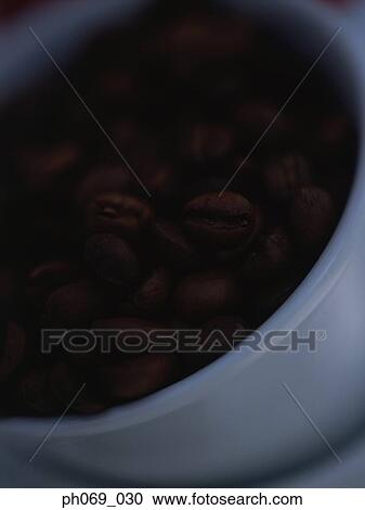 Cup of Coffee Beans, close up View Large Photo Image Stock Image - Cup of Coffee Beans, close up. Fotosearch