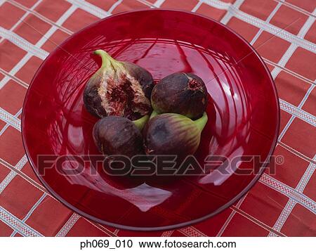 Figs on plate, close up View Large Photo Image Stock Image - Figs on plate, close up. Fotosearch