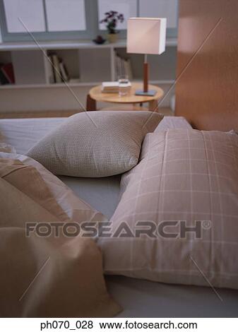 A pair of pillows View Large Photo Image Stock Photo - A pair of pillows. Fotosearch
