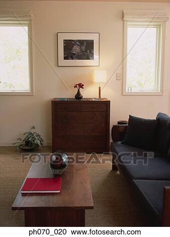 Neatly arranged furniture in the living room View Large Photo Image Stock Image - Neatly arranged furniture in the living room. Fotosearch