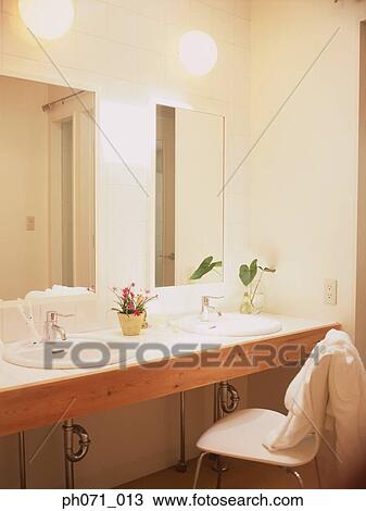 Home interior in bathroom View Large Photo Image Stock Image - Home interior in bathroom . Fotosearch