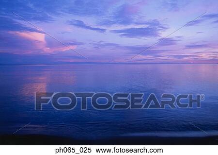 Coastline sunset View Large Photo Image Stock Photography - Coastline sunset . Fotosearch