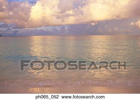 Dawn on beach View Large Photo Image Stock Image - Dawn on beach. Fotosearch