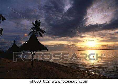 Beach sunset View Large Photo Image Stock Image - Beach sunset . Fotosearch