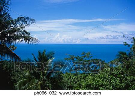 View of ocean horizon from land View Large Photo Image Stock Image - View of ocean horizon from land. Fotosearch