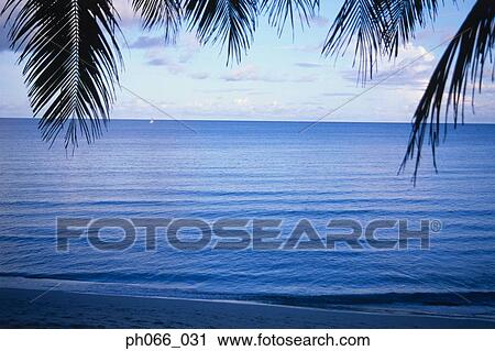 View of ocean horizon from shore View Large Photo Image Stock Image - View of ocean horizon from shore. Fotosearch