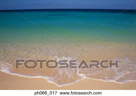 Waves Breaking on Shore View Large Photo Image Stock Photo - Waves Breaking on Shore . Fotosearch