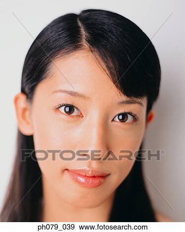 Young woman, close-up, portrait View Large Photo Image Stock Photo - Young woman, close-up, portrait. Fotosearch