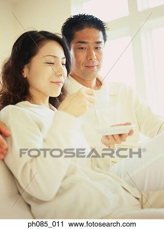 Portrait of a couple View Large Photo Image Stock Image - Portrait of a couple. Fotosearch