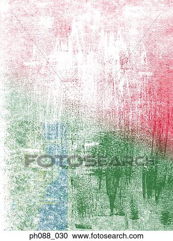 Stock Image - Multiple colors against white background. Fotosearch