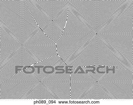 Black circular lines against white background View Large Photo Image Picture - Black circular lines against white background. Fotosearch