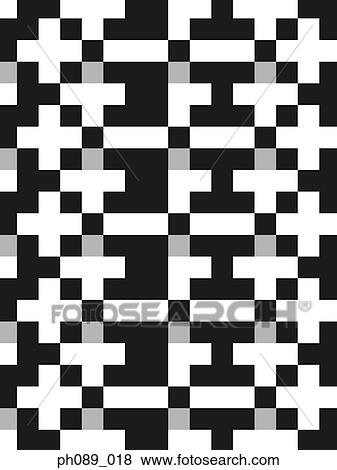 Black, gray and white block patterns View Large Photo Image Stock Photo - Black, gray and white block patterns. Fotosearch