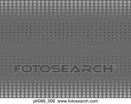Stock Photograph - Black, gray and white dotted pattern. Fotosearch
